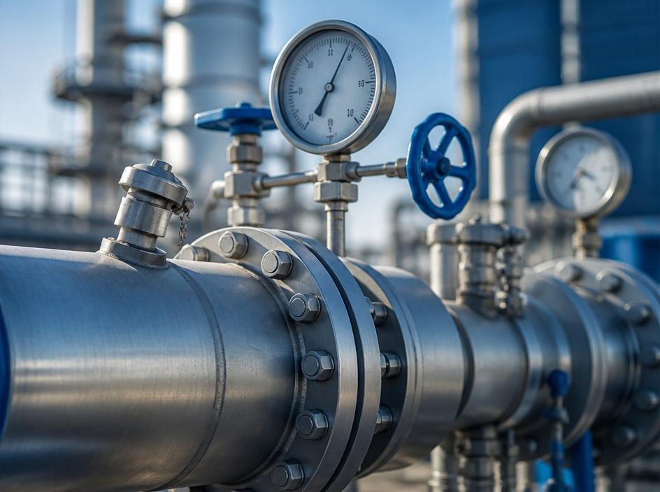 Industrial pipeline gauges and valves for flow assurance engineering